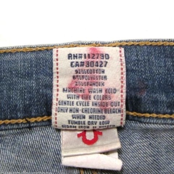 NWT True Religion Jeans Lisa Snake Eyes Boyfriend - Picture 6 of 7